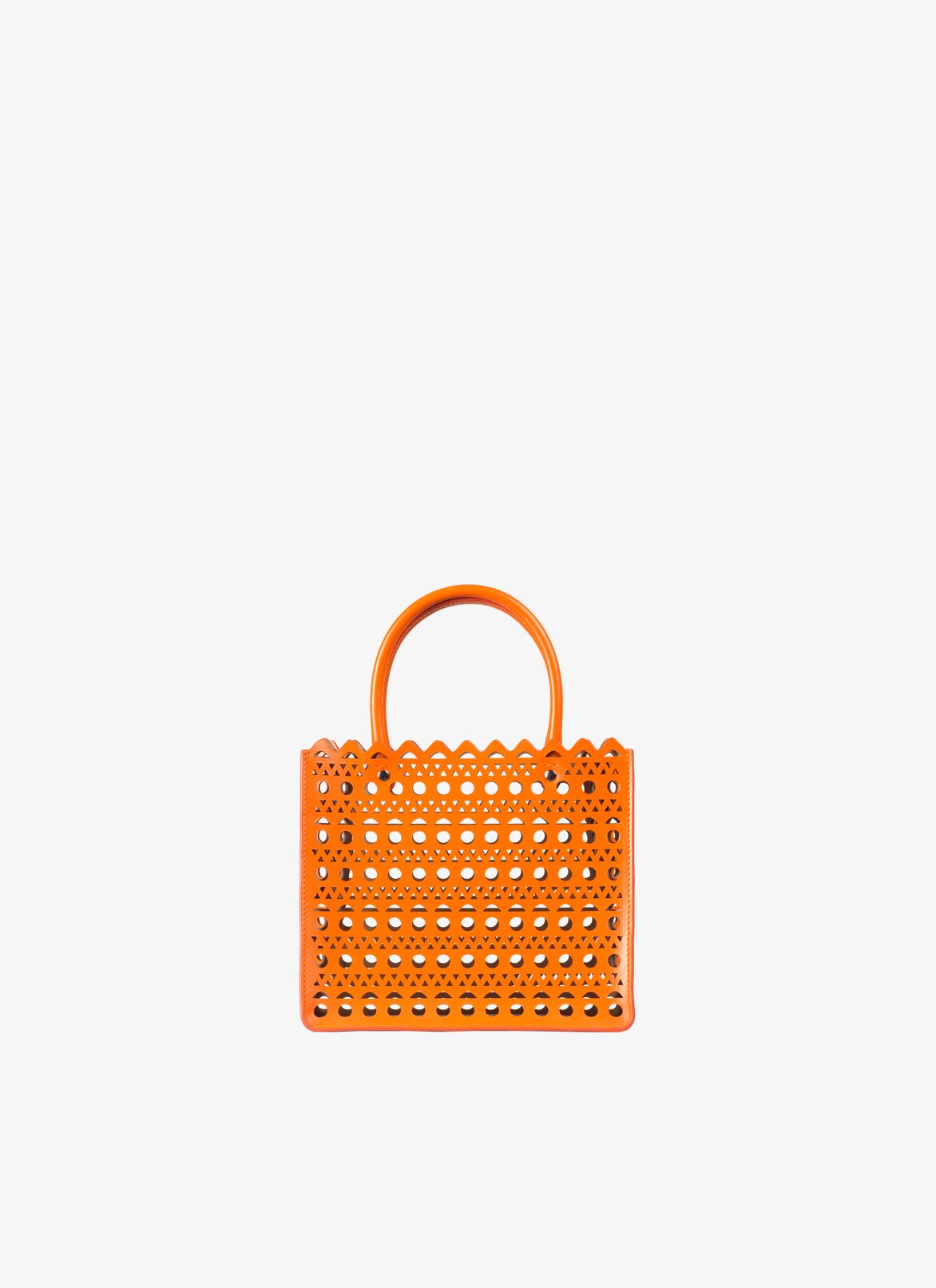 Sac À Main Garance 20 ALAÏA SAC À MAIN GARANCE 20 ORANGE